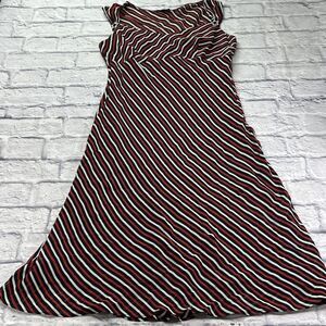 Women's Dresses Size 12 Sheath Red‎ White Blue Lined Rhinestone Star Made In USA